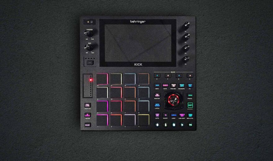 Eine MPC One zum Selberbauen? Behringer setzt mit Kick auf Open Source
