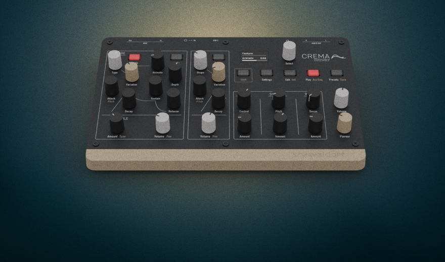 Waldorf Crema: Dieser Synthesizer vereint 70er-Jahre-Strings und 90er-Jahre-Pads