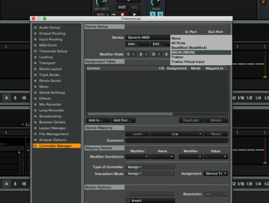 Traktor - Controler Manager