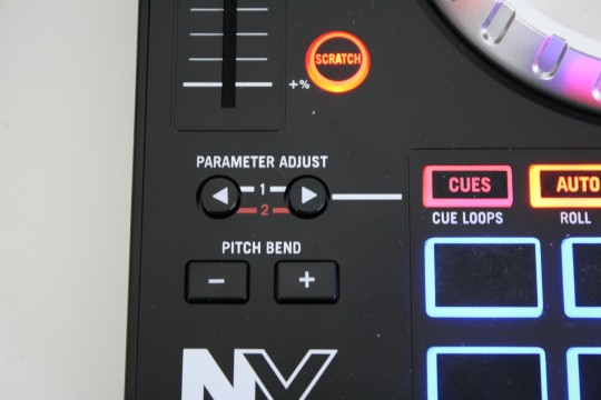 Parameter Adjust = Flip Tasten