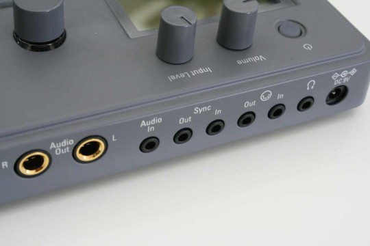 Korg Electribe - Anschl&uuml;sse