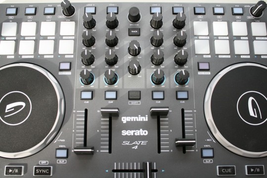 Gemini Slate 4 - Mixersektion