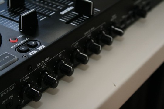 Denon MC6000 MK2 - Mikrofonsektion