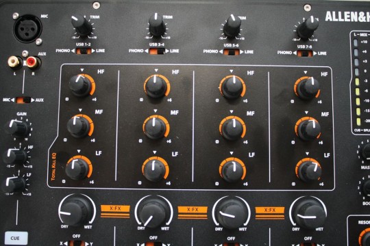 Allen&Heath Xone:43C - Kanalausstattung