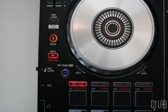 Pioneer DDJ-SB2 - Pad-Trans-Taster