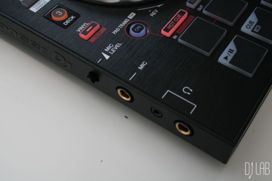 Pioneer DDJ-SB2 - Kopfh&ouml;rer- und Mikrofonanschluss