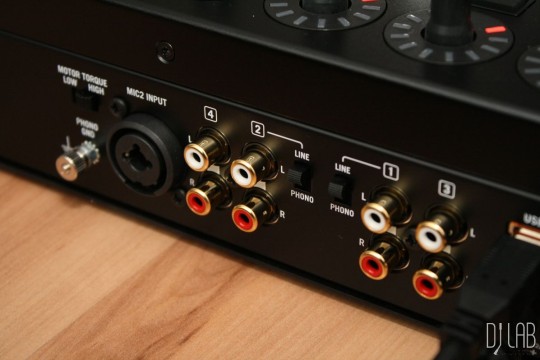 Numark NS7 III - Eing&auml;nge