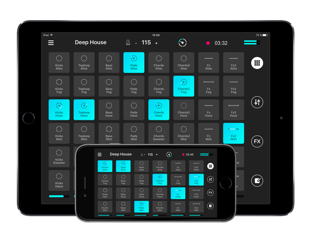 Remixlive_iPad+iPhone