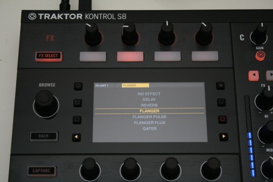 Traktor Kontrol S8 - Effekte