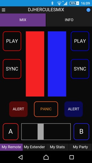 DJUCED 40&deg; - App