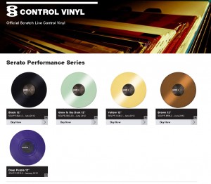 Serato Scratch Live Performance Control Vinyl
